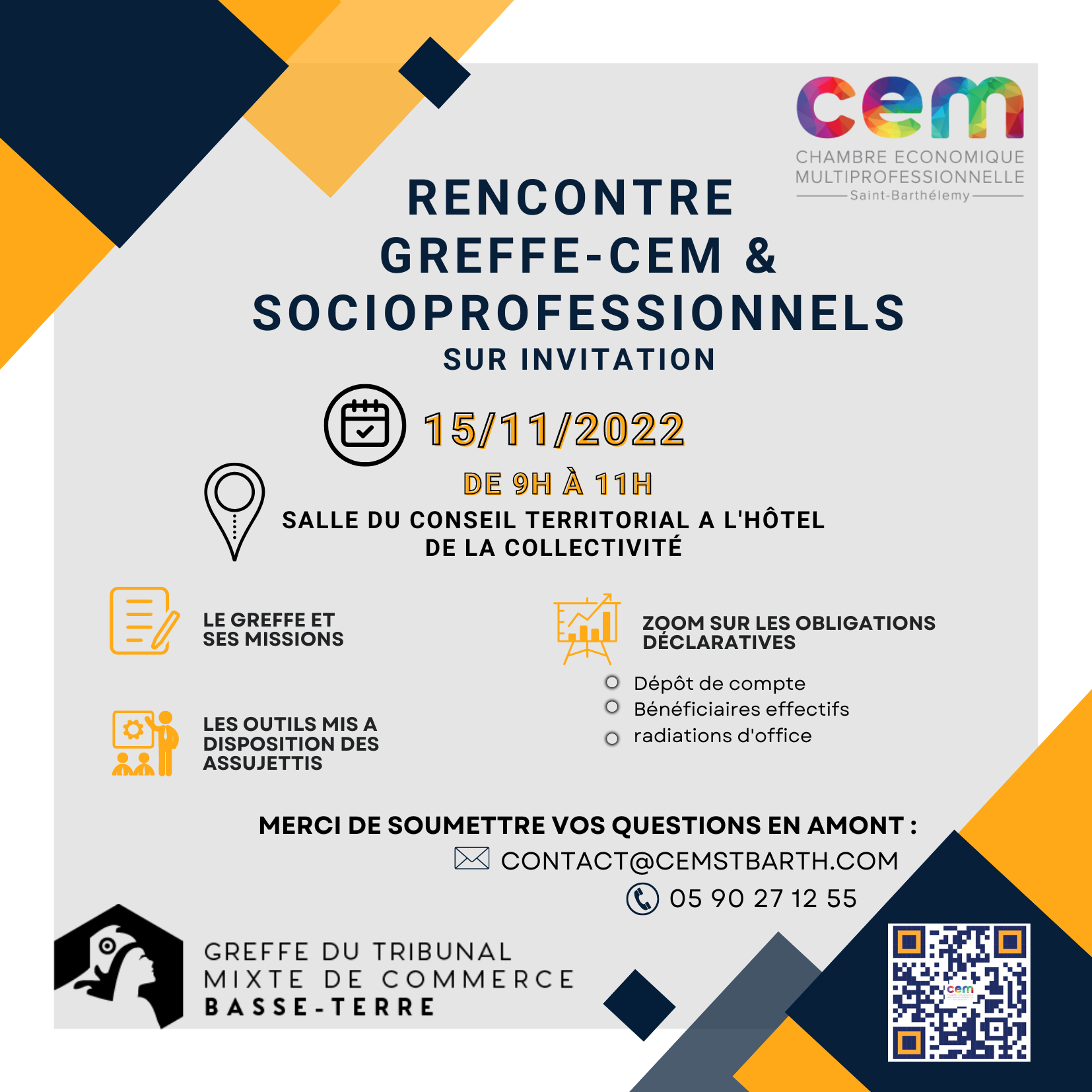 RENCONTRE GREFFE - CEM - SOCIOPROFESSIONNELS